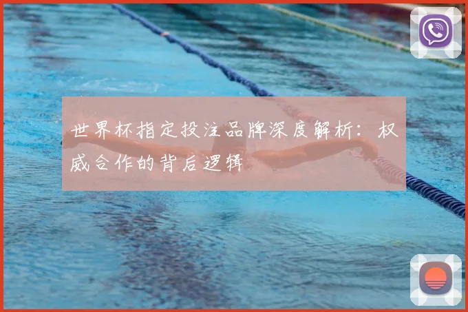 世界杯指定投注品牌深度解析：权威合作的背后逻辑